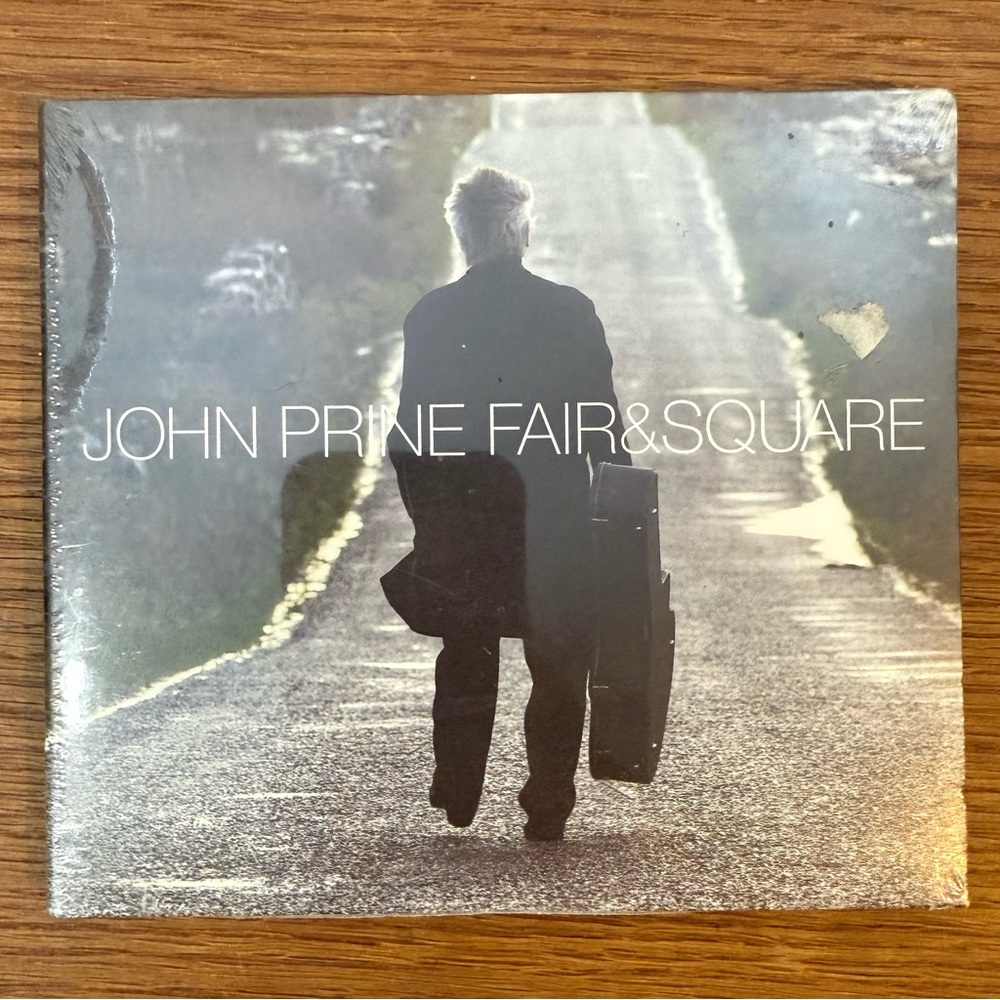 John Prine Fair & Square 2005 Audio CD OBR-034 Oh Boy Records Folk Music